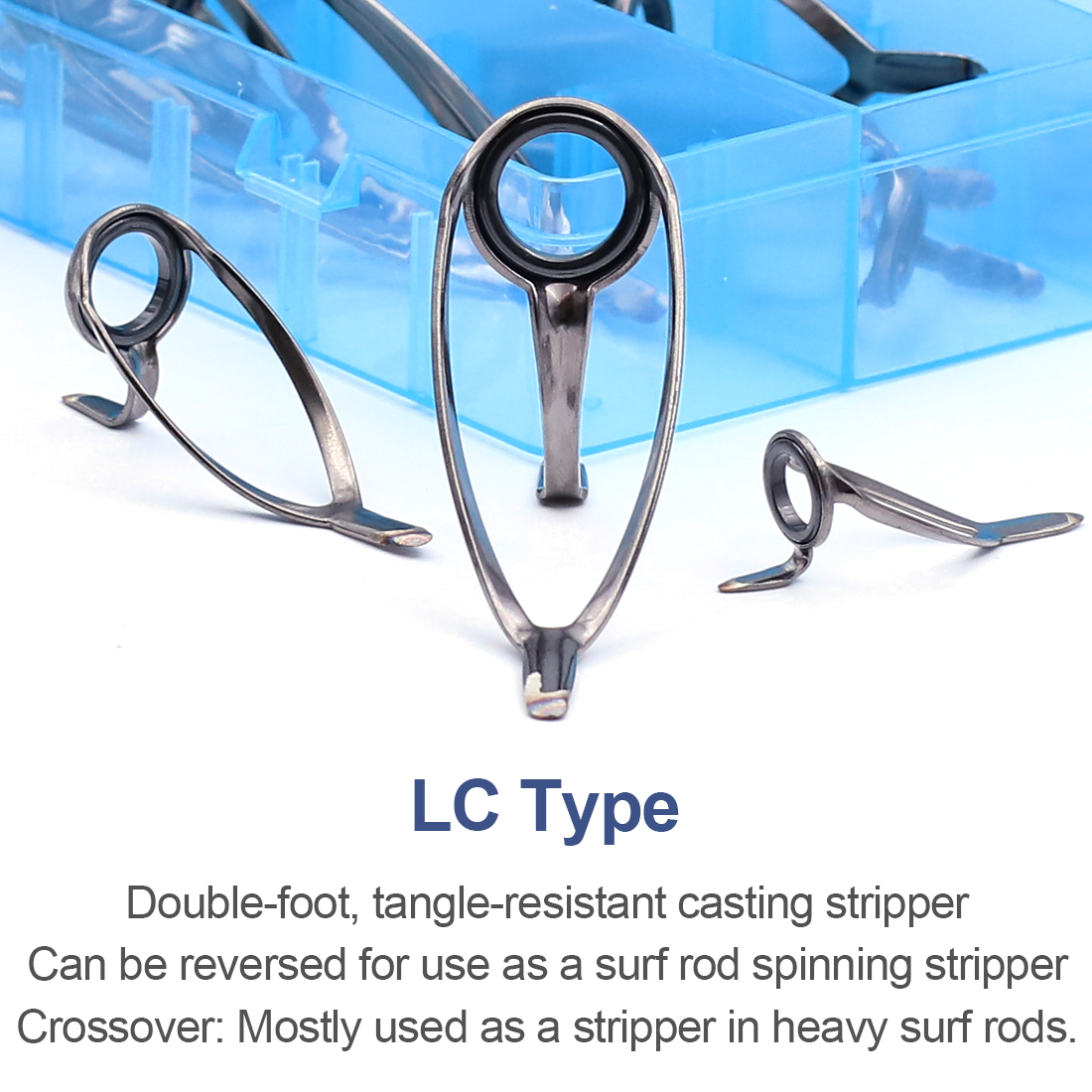 FishTrip Heavy Surf Rod Guides - đánh giá và giá Mesh Coil Strip