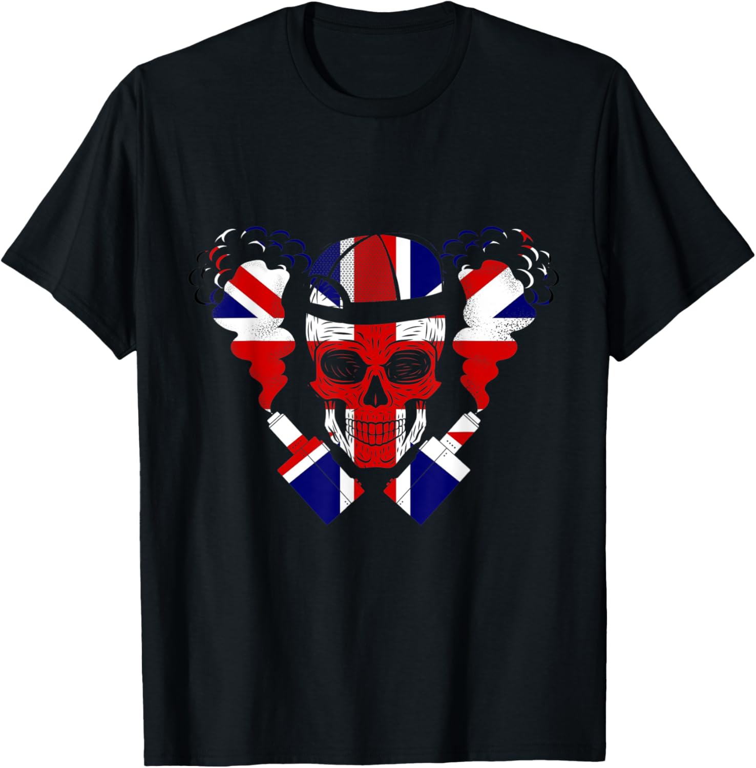 Union Jack Skull Vaping Graphi - đánh giá và giá Vaping Jack