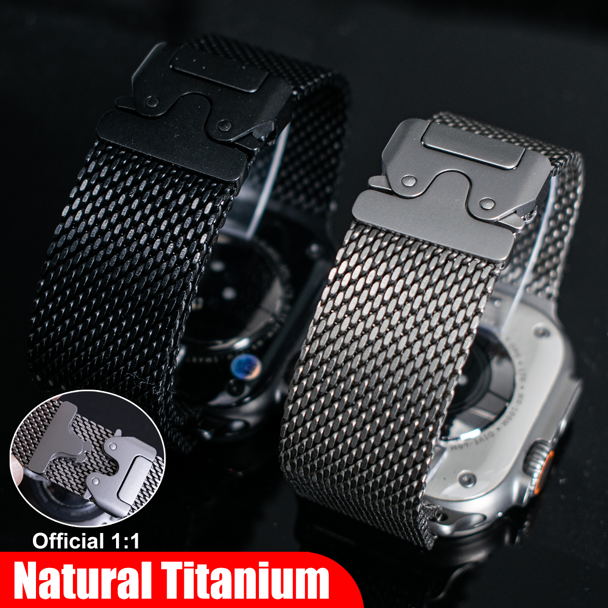 VWAR Titanium Milanese loop fo - đánh giá và giá Mesh Coil Strip