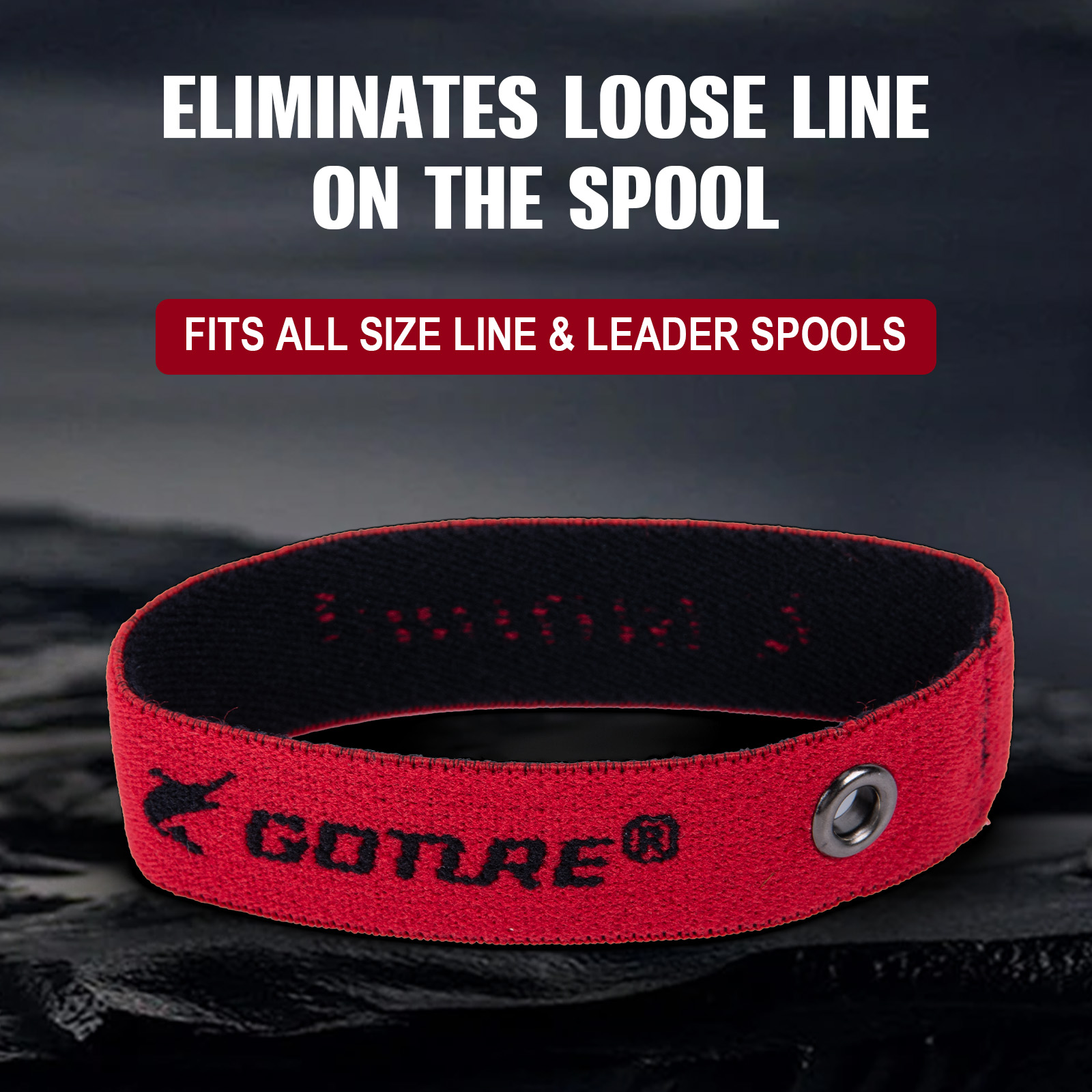 Goture Fishing Spool Line Band - đánh giá và giá Mesh Coil Strip