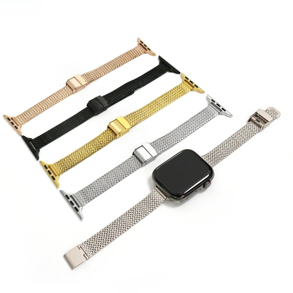 Band for Apple Watch Series 9  - đánh giá và giá Mesh Coil Strip