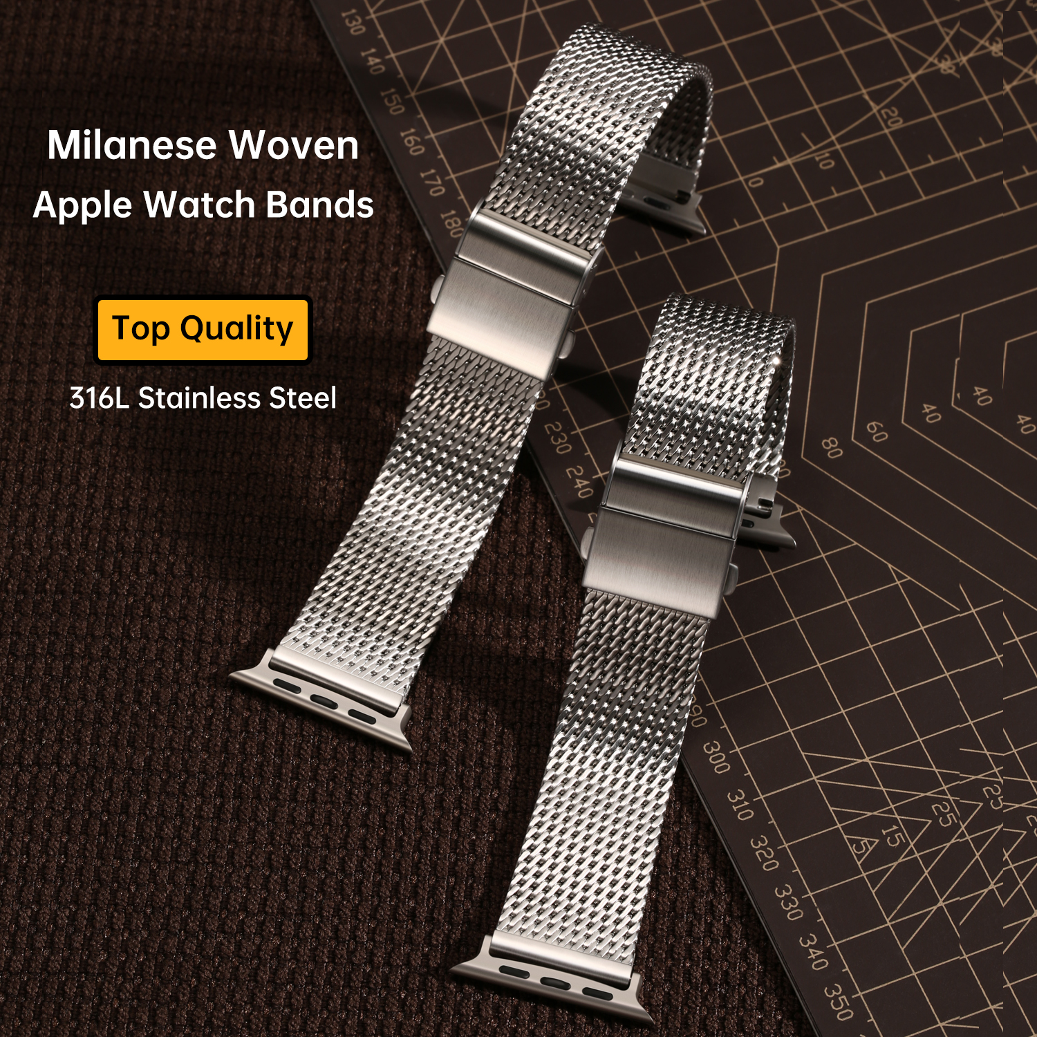 Maikes Milanese Mesh Apple Wat - đánh giá và giá Mesh Coil Strip