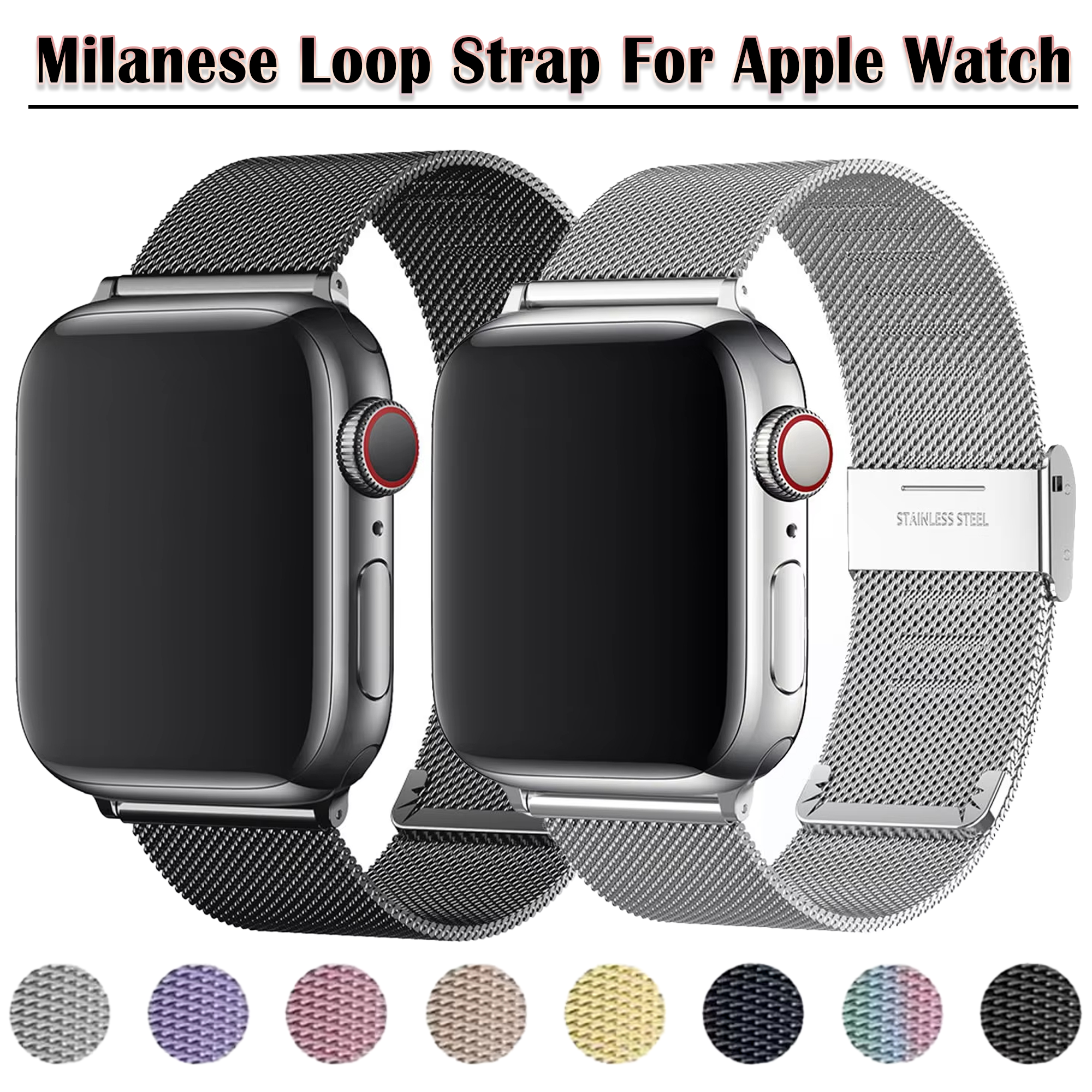 Milanese Loop Band for Apple W - đánh giá và giá Mesh Coil Strip