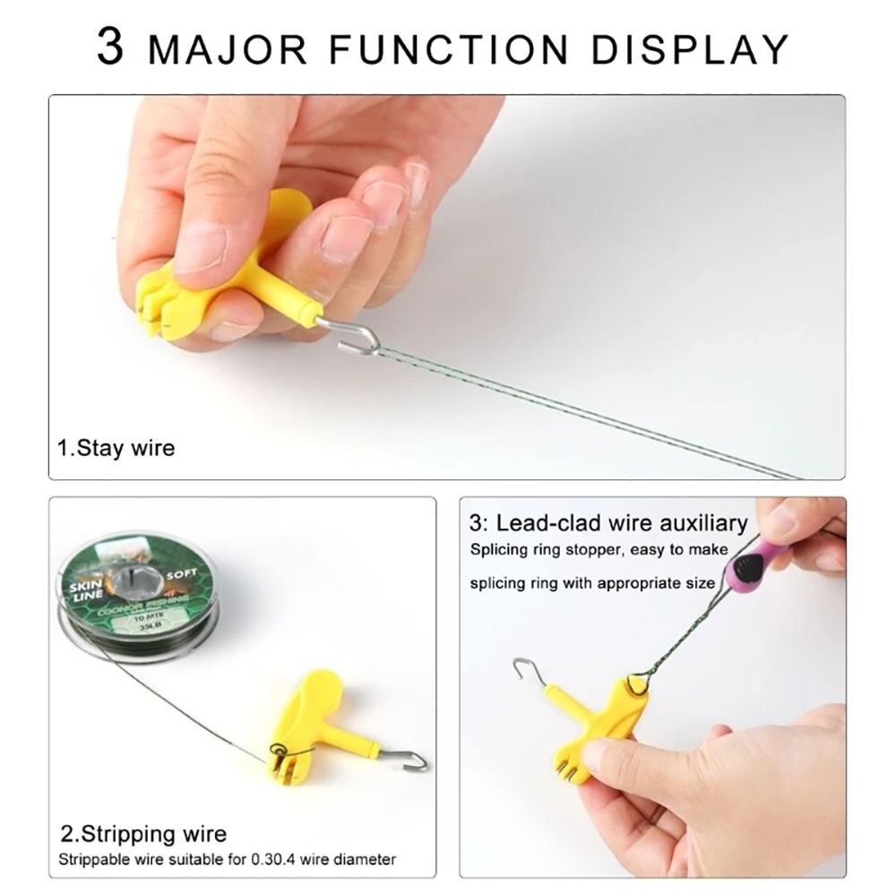 1Pcs New 3 In 1 Carp Fishing T - đánh giá và giá Mesh Coil Strip