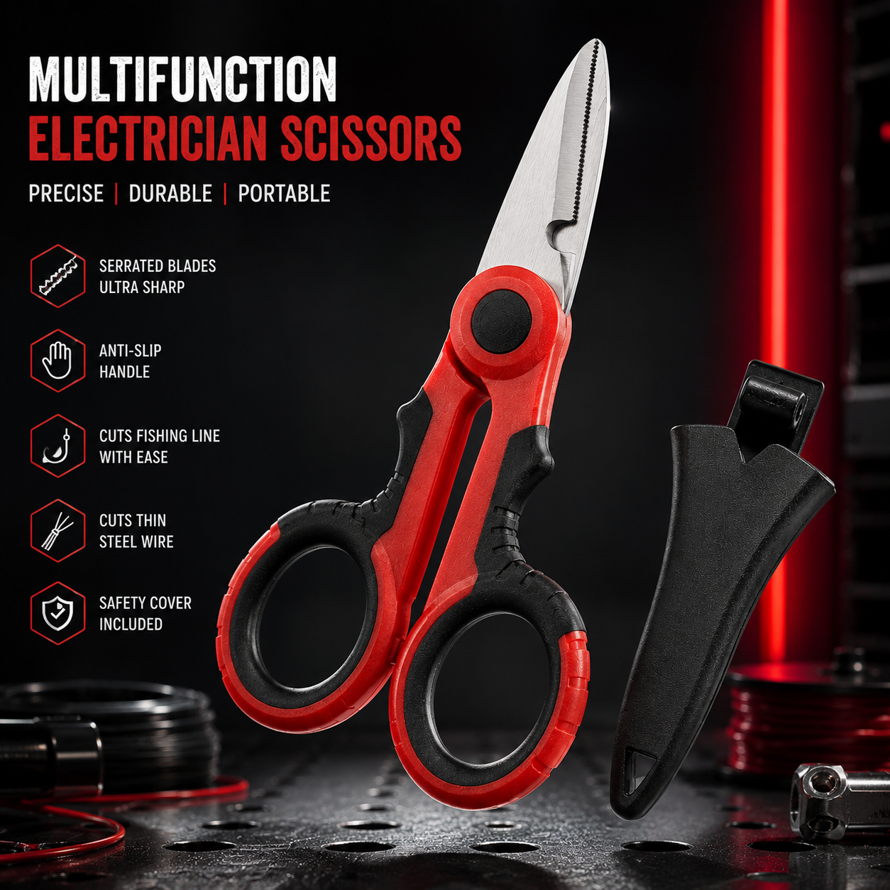 Electrician Scissors Stainless - đánh giá và giá Mesh Coil Strip